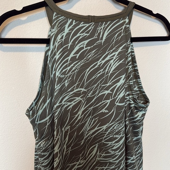 Patagonia Tropical Green Dress Built In Bra Support Womens Small EUC Vacation - Picture 5 of 9